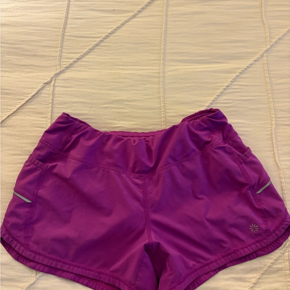 Athleta Purple Women's Athletic Shorts